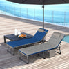 Set of 2 Outdoor Chaise Lounge Chair